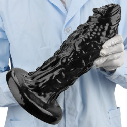 ToppedMonster Gode Bigcoq 29 x 9 cm Noir